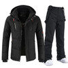 New Men Ski Suit Down Jacket Snow Pants Outfits Winter Warm Windproof Waterproof Outdoor Sports Snowboard Wear Brand Overalls