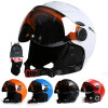 Half-covered Protective Ski Helmet Professional Integrally-molded Sports Snow Skiing Snowboard Helmets with Goggles Cover Gear