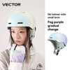 VECTOR Ski Helmet Safety Integrally-Molded Snowboard Helmet Motorcycle RemovableSkiing Snow Husband Men Women Child Kids