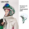 VECTOR Ski Helmet Safety Integrally-Molded Snowboard Helmet Motorcycle RemovableSkiing Snow Husband Men Women Child Kids