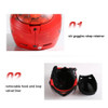 2-in-1 Visor Ski Snowboard Helmet Detachable Snow Mask