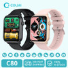 COLMI C80 Smartwatch 1.78 Inch AMOLED Screen 100 Sports Modes 7 Day Battery Life Support Always On Display Smart Watch Men Women