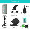 New inflatable surfboard SUP wakeboard inflatable paddleboard surf paddleboard set