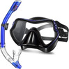 Diving Mirror Breathing Tube Set for Diving Mask