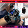 2023 New Blood Glucose Smart Watch Men's Bluetooth Call Watches ECG+PPG Blood Pressure Measurement Sport Smartwatch Men Woman