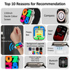 2023 New men's Smartwatch 49mm NFC IP68 Waterproof Bluetooth Call Magnetic charging Men's and Women's smartwatch for Apple Watch