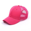 High Ponytail Baseball Cap for Women Spring Summer Sun Hat Running Snapback Hat Messy High Bun Women's Caps Female