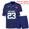 2023 FRANCE WOMENS YOUTH KIDS KIT RUGBY JERSEYS SHORTS size :16--26