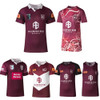 rugby jersey QLD Maroons 2023 2024 home Indigenous rugby shirt Australia Queensland jerseys vest fishing cloth
