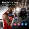 MELANDA Military GPS Smart Watch Men 360*360 HD Screen Heart Rate IP68 Waterproof Sports SmartWatch For Xiaomi Android IOS K37