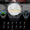 GPS Smart Watch Men 1.5 Inch 454*454 HD Resolution Voice Calling NFC Watches Compass IP68 Waterproof ECG Smartwatch For Huawei