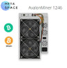 AvalonMiner 1246 83TH/s Bitcoin Miner Asic Miner Crypto SHA-256 Mining Machine With Original Power Supply Avalon 1246 BTC Miner