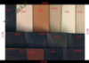 MANBAS leather swatches of living room Sofa set / muebles de sala genuine leather sofa cama puff