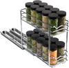 HOLDN’ STORAGE Spice Rack Organizer for Cabinet, Heavy Duty - Pull Out Spice Rack - Spice kitchen storage