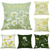 Linlamlim Cushion Cover Green Pillowcase Pillow Covers Throw Pillow