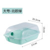 New material shoe box Home dormitory clamshell sports shoes thickened shoe cabinet plastic transparent shoe storage box