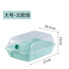 New material shoe box Home dormitory clamshell sports shoes thickened shoe cabinet plastic transparent shoe storage box