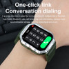 2023 New Smart Watch Heart Rate Blood Oxygen Compass 2.02 inch Waterproof Sports Watch AI Voice Bluetooth Call Smartwatch Men