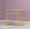 Gold marble manicure table and chair single double table manicure table manicure shop table and chair set combination