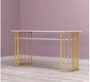 Gold marble manicure table and chair single double table manicure table manicure shop table and chair set combination