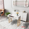 Nordic luxury manicure table chair set modern simple net red manicure shop single double three manicure table display rack