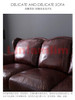 MANBAS American Italian Leather Sofa Oil Wax Genuine Cow Leather Couch Big Sofas Modernos Para Sala American Chesterfield Salon