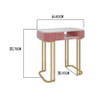 Net red gold iron marble manicure table and chair set single and double three manicure table manicure table economical