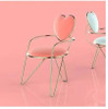 Net red gold iron marble manicure table and chair set single and double three manicure table manicure table economical