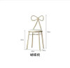 Net red gold iron marble manicure table and chair set single and double three manicure table manicure table economical