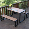 Rectangular Tea Coffee Table Sets Wood Dining Side Patio Coffee Table