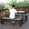 Rectangular Tea Coffee Table Sets Wood Dining Side Patio Coffee Table
