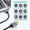 QGeeM 8K HDMI Cable HDMI 2.1 Wire for Xiaomi Xbox Serries X PS5 PS4 Chromebook Laptops 120Hz HDMI Splitter Digital Cable Cord 4K