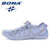 BONA New Popular Style Men Running Shoes