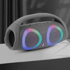 Portable Waterproof 100W High Power Bluetooth Speaker RGB Colorful Light Wireless Subwoofer 360 Stereo Surround TWS FM Boombox