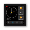2022 smart tuya switch work with smart life APP with remote control function and touch screen switch