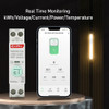 TUYA WiFi MCB Smart Circuit Breaker Over Current Under Voltage Protection Power Metering 1-63A Wireless Remote Control Switch