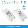 Tuya WiFi Smart Switch APP Wireless Controller Universal Breaker Timer Smart Life Work with LED Light Switch Alexa Accessories