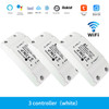 Tuya WiFi Smart Switch APP Wireless Controller Universal Breaker Timer Smart Life Work with LED Light Switch Alexa Accessories