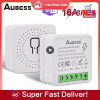 1~8PCS Power Monitor Switch 16A Wifi Smart Switch Breaker With 2-way Control Function Support Yandex Alice Alexa