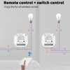 SIXWGH 16A WIFI Switch Smart Home Tuya App Remote Control Smart Timer Switch No Battery Light Switch Work with Google Home Alexa
