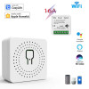 Wifi Mini Smart Switch 16A Light Switches 2 Way Wireless Smart Home with Tuya Smart Life Alexa Alice Home