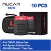 MUCAR BT200/BT200 PRO Bluetooth Car Diagnostic Tool Oil IMMO SAS 15 Reset OBD2 Scanner Auto Code Reader for Full System Diagnose