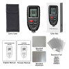 R&D TC100 Coating Thickness Gauge 0.1micron/0-1300 Car Paint Film Thickness Tester Measuring FE/NFE Russian Manual Paint Tool
