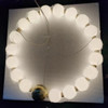 Round Ring Hanging Lamp Frosted Ball Ceiling Chandelier High Quality Living Room Dining Room Hanging Light Fixtures