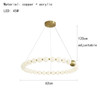 Round Ring Hanging Lamp Frosted Ball Ceiling Chandelier High Quality Living Room Dining Room Hanging Light Fixtures