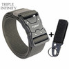 2022 Quick Release Pluggable Buckle Tactical Belt Tough Nylon Military Belt For Men Combat Durable Male Jeans Waistband Hunting