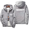 Parent-Child Jacket Boys Girls SWAT Security Windbreaker pilot Thick Parkas Clothing Men's Zipper Bomber Jacket Coat Plus Size