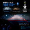 YHKOMS Car LED Headlight H7 LED H4 H1 H8 H11 HB3 HB4 9005 9006 9012 6000K 200W 50000LM Auto LED Lamp Turbo Fog Light 12V
