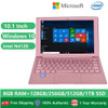 Protable Metal Body Laptops Windows 10 Notebook Business Computer PC Mini Student 10.1" Intel Celeron N4120 8GB RAM HDMI USB3.0