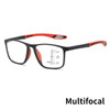 TR90 Anti-blue Light Multifocal Reading Glasses Men Women Progressive Near Far Eyewear Ultralight Sports Farsight Eyeglasses